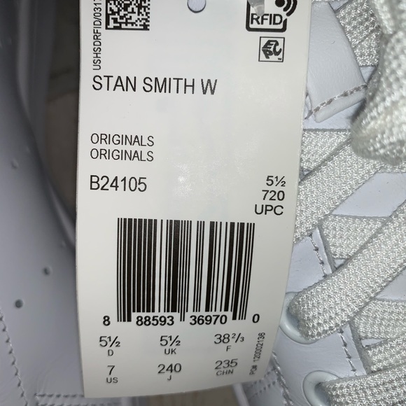✨ADIDAS✨STAN SMITH ✨SNEAKERS W - Picture 7 of 7